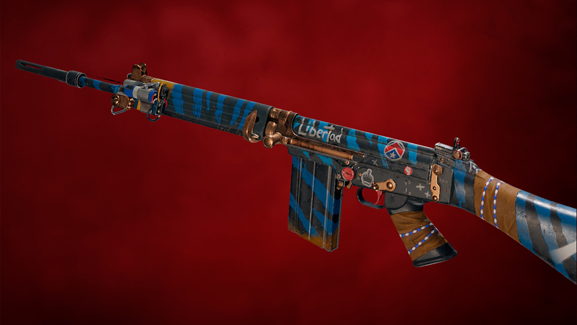 Fusil único Viva libertad en Far Cry 6