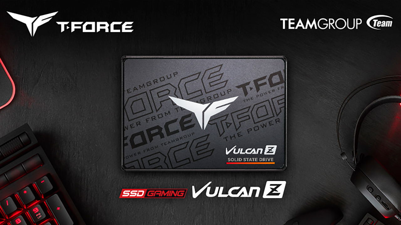 TEAMGROUP lanza T-FORCE VULCAN Z SATA SSD portada